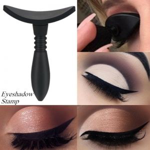 Super Beauty | מוצרי איפור וטיפוח איפור Popular Silicone Eyeshadow Makeup Stamp Fashion Lazy Eye Shadow Applicator Kit