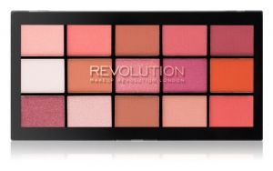 Super Beauty | מוצרי איפור וטיפוח איפור Makeup Revolution Re-Loaded Eye Shadow Color Palette Long Lasting 15 x 1.1 g