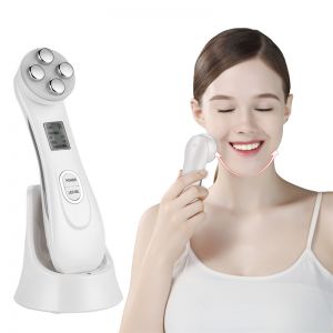 RF EMS Electroporation LED Photon Light Therapy Beauty Device Anti Aging Face Lifting Tightening Eye Facial Skin Care Tools 38