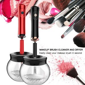 Super Beauty | מוצרי איפור וטיפוח מברשות איפור מברשות איפור - מנקה מברשות חשמלי