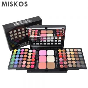 MISKOS Makeup Set Box Professional 78 Color Make Up Sets Eyeshadow Lip Gloss Foundation powder Makeup Kit de Maquiagem Cosmetics