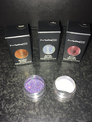 Super Beauty | מוצרי איפור וטיפוח איפור    Genuine Mac Glitter and Pigments 0.3g unbranded pot * New Pro Shades*