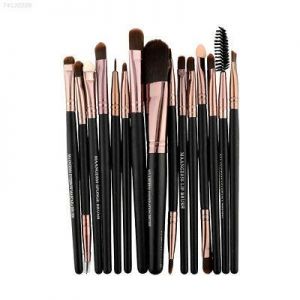    061C New Fashion Professional Women 15pcs Makeup Mascara Lip Eyebrow Brushes Set